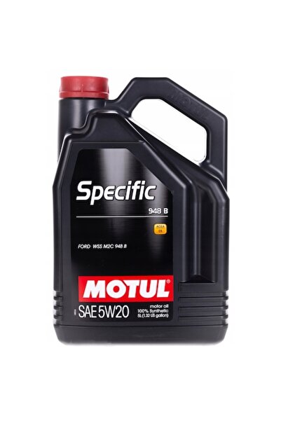 Motul Моторно масло, SPECIFIC 948 B, 5W20, 5L, съвместимо с Ford EcoBoost