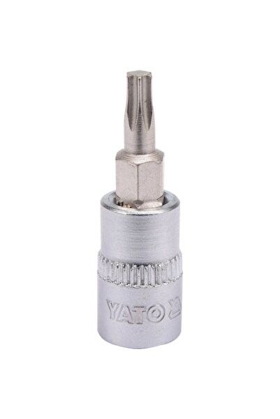 yato Cheie Torx, Yato, Oțel, 1/4", T20, L37MM, Argintie