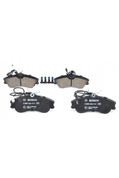 Bosch Set de 4 plăcuțe de frână, Bosch, 0 986 424 414