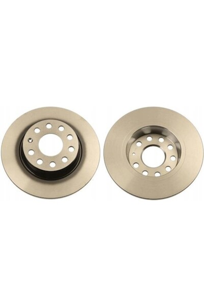 TRW Set de 2 discuri de frână DF7911, TRW, argintii