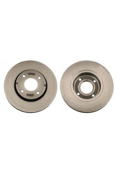 TRW Set de 2 discuri de frână, TRW, DF4311, gri