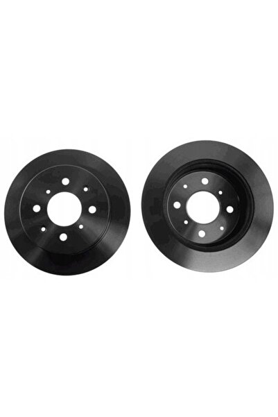 TRW Set de 2 discuri de frână, TRW, DF4191, Negre