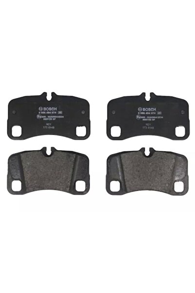 Bosch Plăcuțe de frână pentru Porsche 911, 16,5x130,7x75,5mm