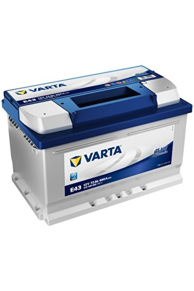 Varta Baterie auto albastră 72AH 680A E43