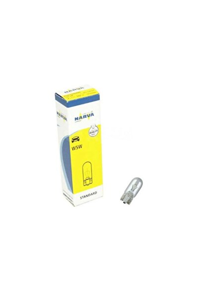 Narva Set de 10 becuri fără soclu 12V, W5W, 78185