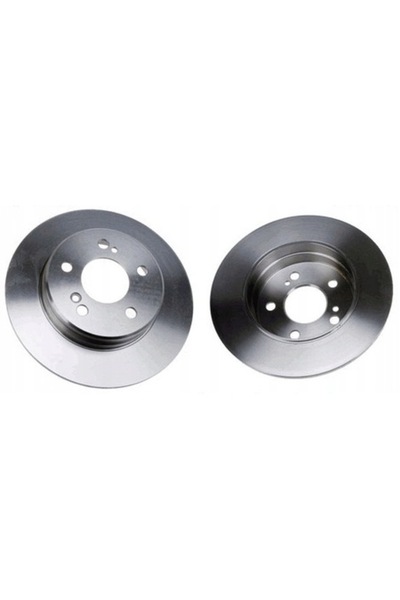 TRW Set de 2 discuri de frână, TRW, DF2757, argintii