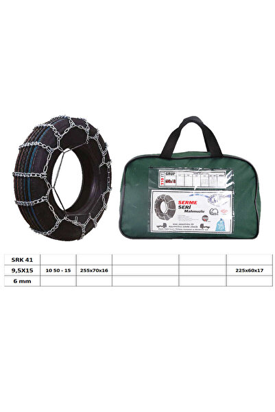 KNK LVSQVR PATİNAJ ZİNCİRİ MİNİBÜS VE KAMYONET SERME 9.5X15 - 10 50 - 15 - 25...