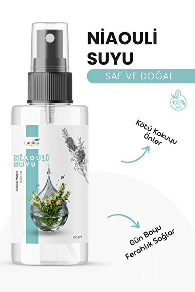 LUMİNAOİL Nioli Suyu 100 ML Çamaşır Spreyi %100 Doğal (Niaouli Water)