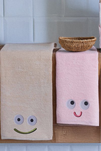 Çeyizim Gülenyüz 6-Piece 30X50Cm Hand - Face - Kitchen Towel Set |   Soft, Quick-Drying, Gift-Worthy