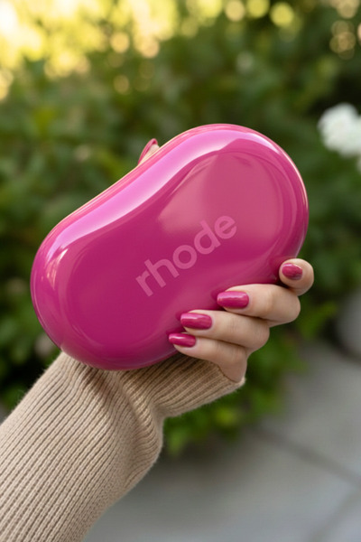 rhode Silikon Makyaj Çantası – Jelly Koyu Pembe Makyaj Çantası