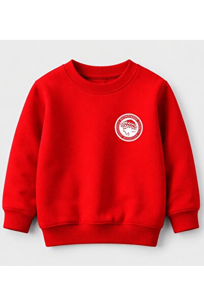 Efendioğlu Design SWEATSHIRT KİDS Olympiacos FC SMALL LOGO ba cu imprimeu YAR...