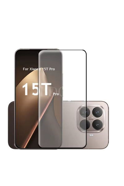 Balerion Xiaomi Mi 15T - Mİ 15T Pro Uyumlu 6D Tam Kapatan (ANTİ STATİK) Ekran Koruyucu Kırılmaz Cam