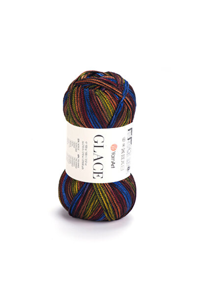 Yarnart غلاس 52% أكريليك 48% بولي أميد – 100 جرام 210 متر خيط تريكو خفيف - قط...