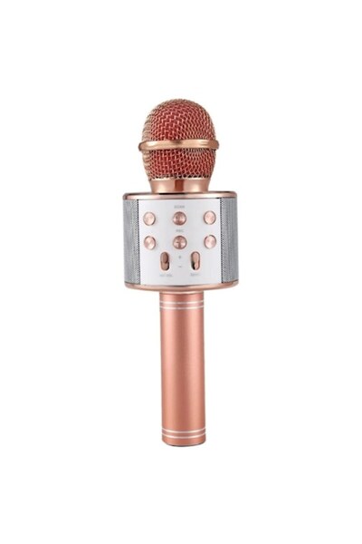 OEM Karaoke Microphone WS 858 with Bluetooth and Built-in Speaker