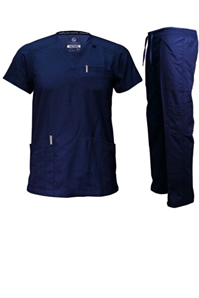 International Uniforms Premium V Neck Scrubs Medical Uniform Women and Man Sc...