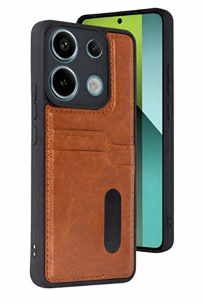 NewFace حافظة جلدية LVSQVR لهاتف شاومي ريدمي 15C 4G مع حامل بطاقات (170133) -...