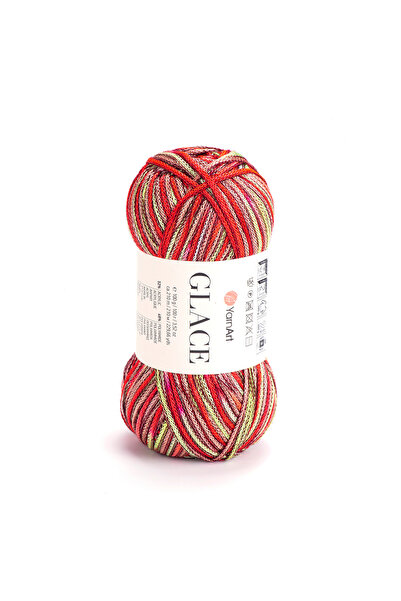 Yarnart Glace 52% Acril 48% Poliamidă – 100 g 210 m Fir de tricotat ușor-1 BU...