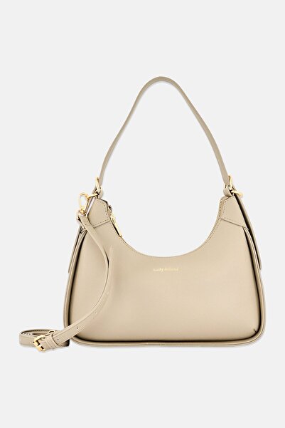 Kathy Ireland Women Brand Logo Shoulder Bag, Grey