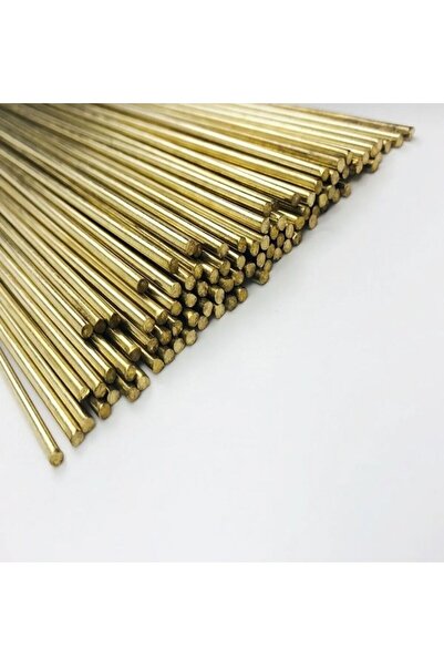 uzunoğlu bakır ürünleri 5mm pirinç çubuk uzunoğlu bakır 1 metre boy 5 adet