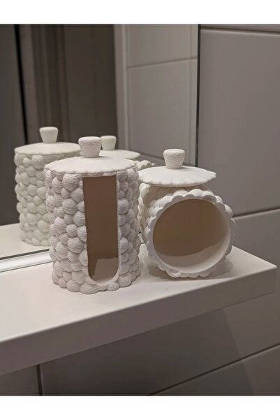 Genç 3D Organizator de machiaj Fuzzy Bubble Boxes |   Organizator decorativ p...