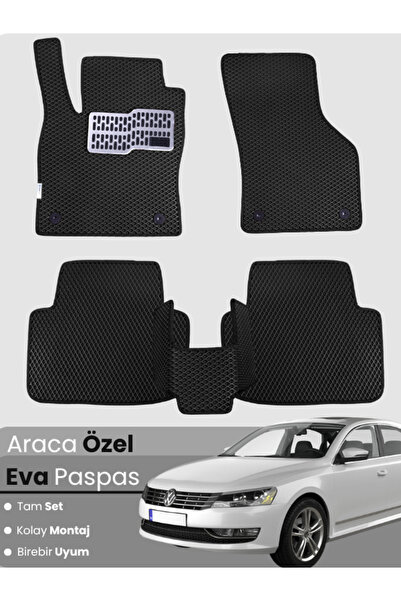 stiloto VOLKSWAGEN PASSAT B7 (2011-2014) Uyumlu EVA Paspas Tam Set–Oto Paspas...