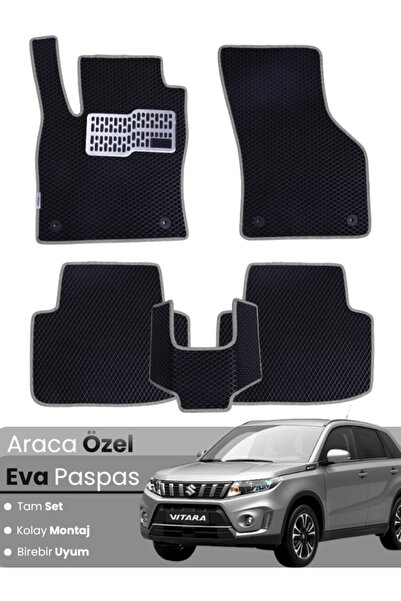 Guerrino SUZUKİ VİTARA (2014-2024) Uyumlu EVA Paspas Tam Set–Oto Paspas,Araca...