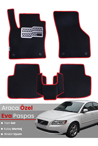 Guerrino مجموعة كاملة من دواسات EVA متوافقة مع فولفو S40 (2000-2004) - دواسة ...