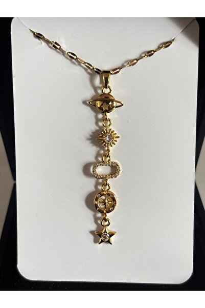 bijoux uniques Figured Steel Women's Y Necklace