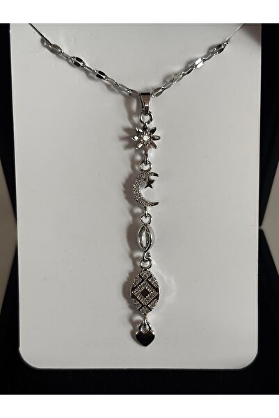 bijoux uniques Figured Steel Women's Y Necklace