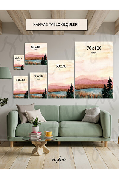 visdora Kanvas Tablo Kişiye Özel Hediyelik Canvas Dekorasyon Ev Ofis Mutfak D...