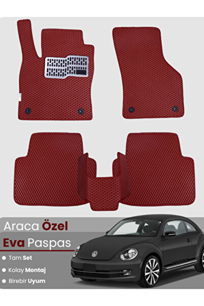 stiloto VOLKSWAGEN BEETLE (2012-2019) Uyumlu EVA Paspas Tam Set–Oto Paspas,Ar...