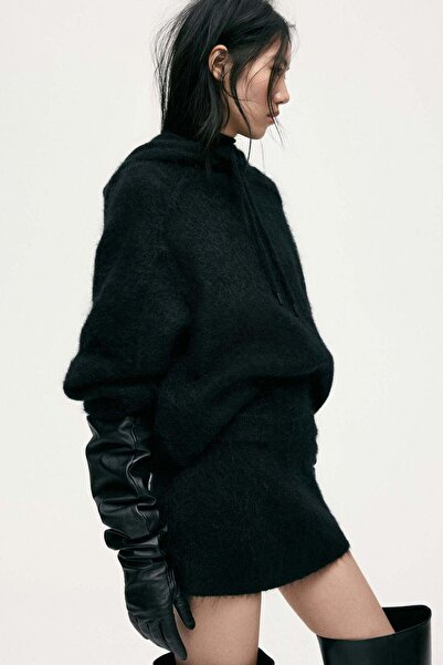 H&M Mohair-blend hoodie