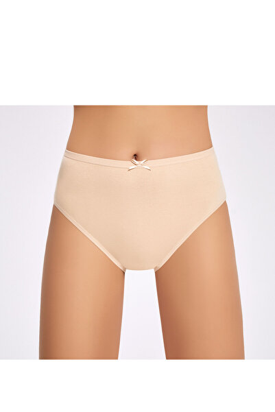 İlke Women'S, 100% Cotton, Bowknot, High Waist, 6-Piece Skin Bato
