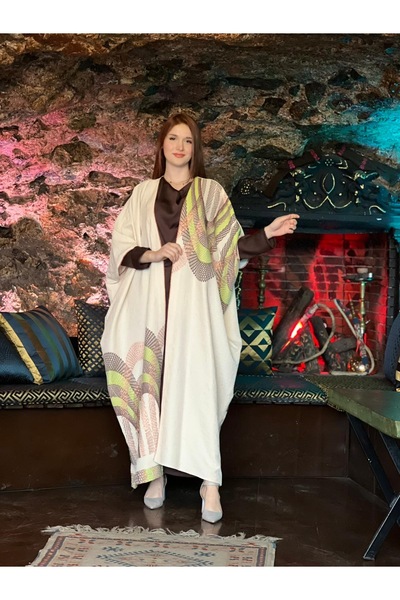 PYN Abaya Günlük Desen Detaylı