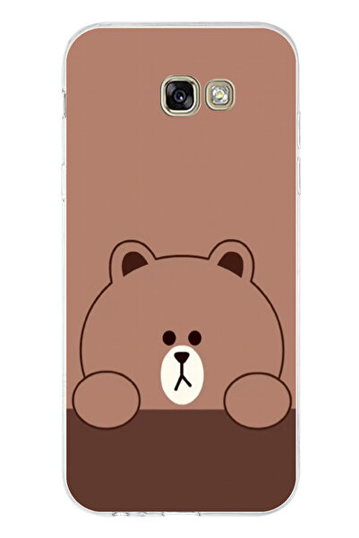 TechTree Printed Silicone Case with Brown Bear Design Compatible with Samsung...
