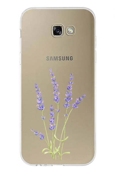 TechTree Printed Silicone Case with Lavender Flower Design Compatible with Sa...
