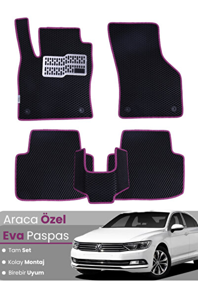 stiloto VOLKSWAGEN PASSAT B8 (2015-2019) Uyumlu EVA Paspas Tam Set–Oto Paspas...