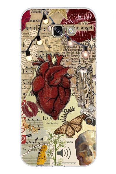 TechTree Samsung Galaxy A7 2017 Compatible Vampire Diaries Vintage Printed Si...