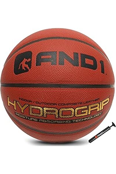 SanalAMCA Store And1 Hydrogrip Kompozit Deri Basketbol Ve Pompa - Resmi Boyut...