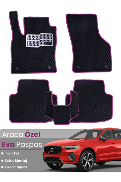 stiloto Volvo Xc60 Gasoline (2021-2025) Compatible Eva Floor Mat Full Set–Car...
