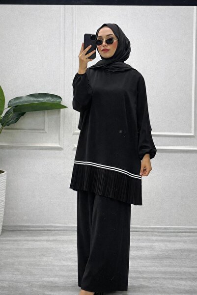 moda acar Six-Pleated Pants Suit