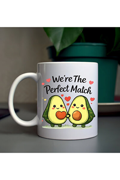 OEM Personalized ceramic mug for lovers, the perfect match