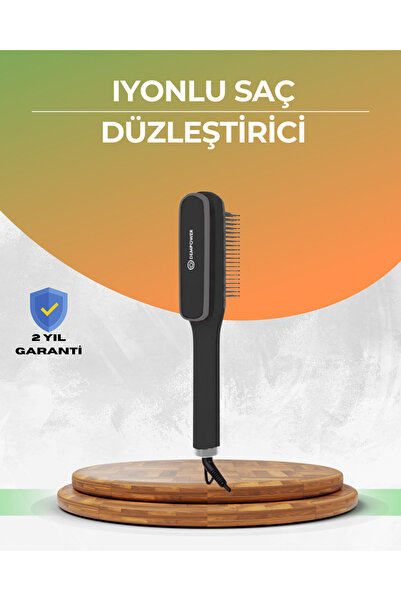 ZERO LAND Lvsqvr Automatic Shut-Off Hair Straightener Comb (193154) Anti-Frizz