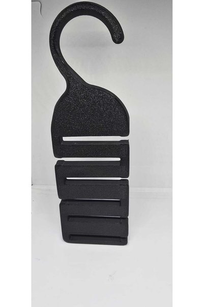 DigiArtisan3D 6-Compartment Modern Belt and Tie Rack - Closet Organizer