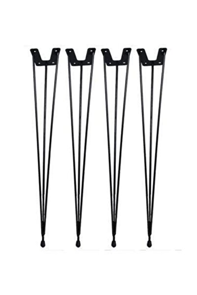 ÇETİNEL METAL Tel Sehpa Ayağı 4 Adet 54 cm Sehpa Ayakları