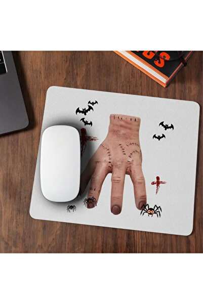 OEM Mousepad Familia Addams Hand Mana Halloween Horror Scoala