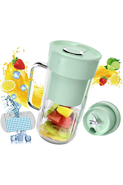 Teno ® Μίνι ηλεκτρικό μπλέντερ, σε σχήμα κυπέλλου, φορητό, 380 ml, με τροφοδο...