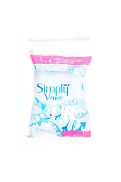 Beauty شفرات حلاقة سيمبلي فينوس للاستخدام مرة واحدة - 12 قطعة