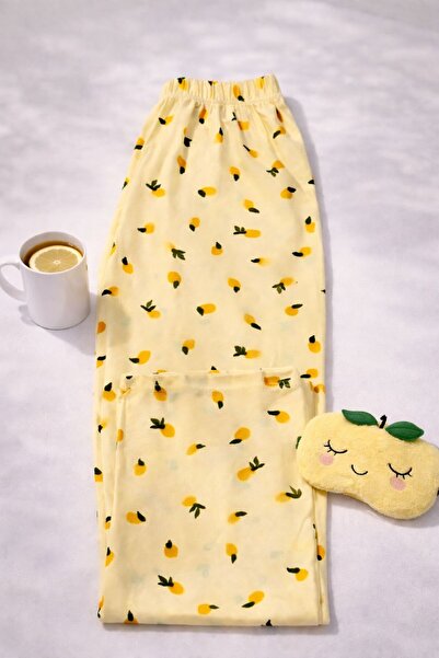 MODA Limon Desenli Pijama Alt