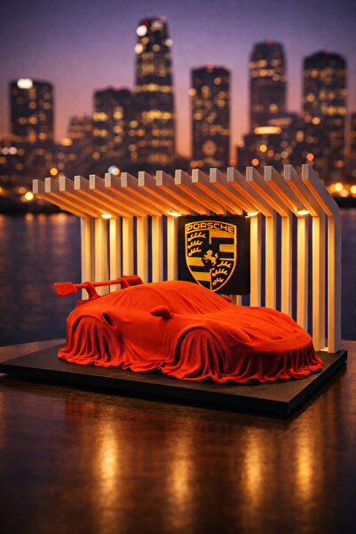 Forge Triverse Porsche 911 GT3 RS Sergileme Standı (Işıklandırma Dahil Değildir)